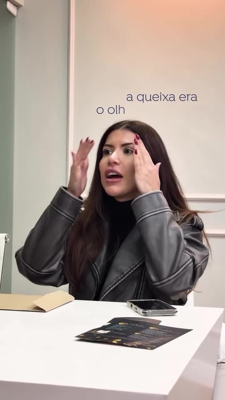 Relato em vídeo 03 - A queixa era o olhar